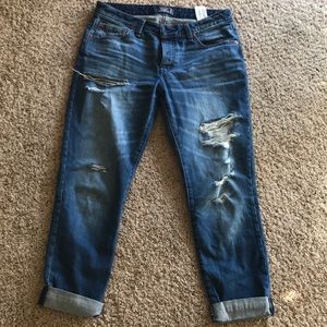 A&F Slim Boyfriend Jeans